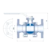 Steel KLINGER Ballostar Gas KHA ball valve | KP-2471-G